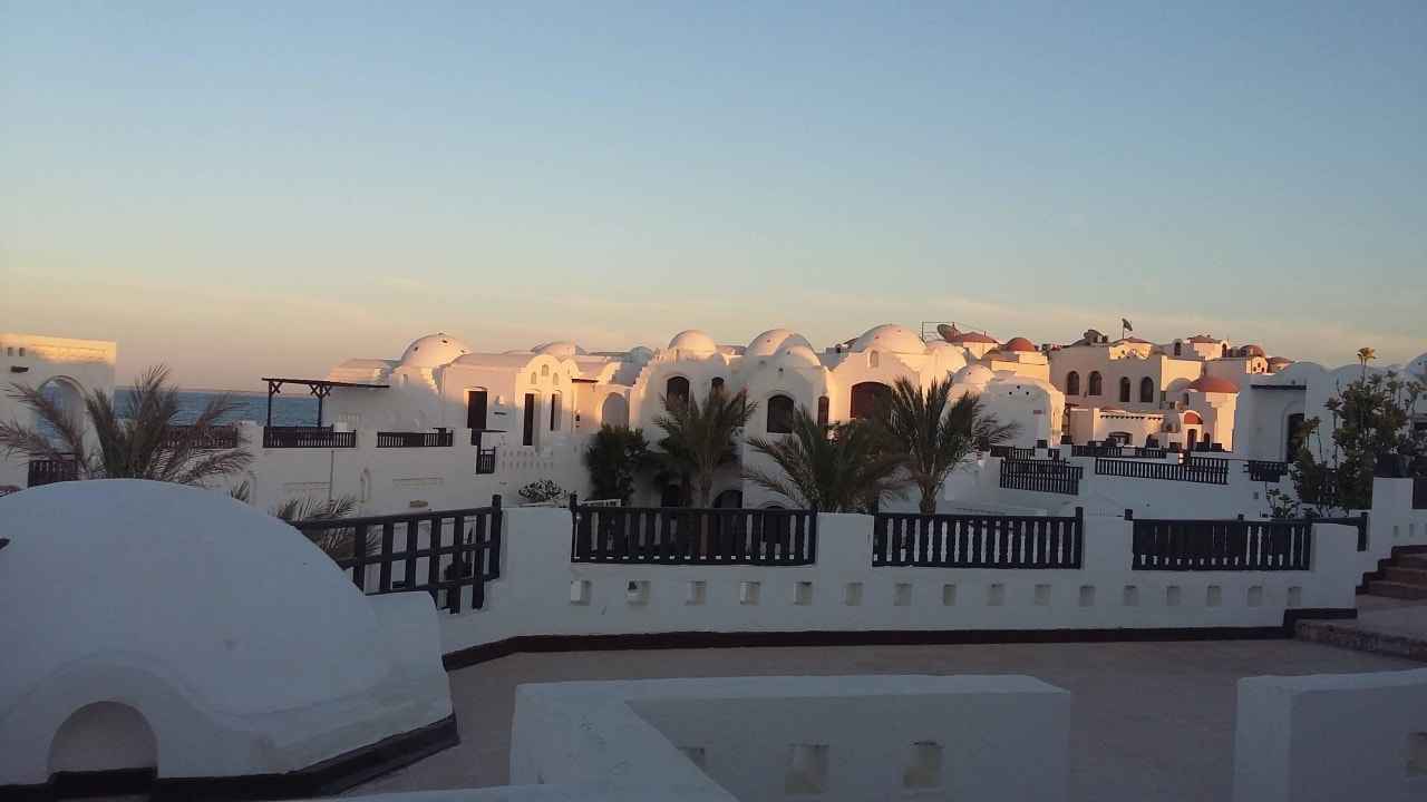 Blick auf den D-Block Arabella Azur Resort