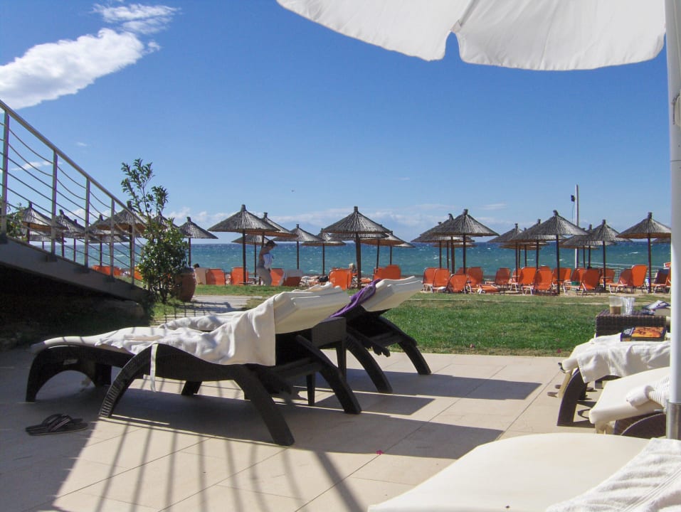 Blick von Pool 3 zum Strand Istion Club & Spa