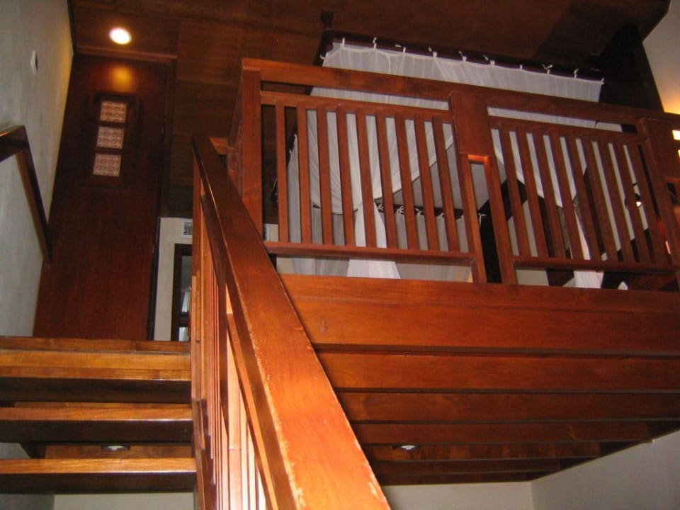 Treppe zum oberen Bereich des Zimmers Paradisus by Melia Bali