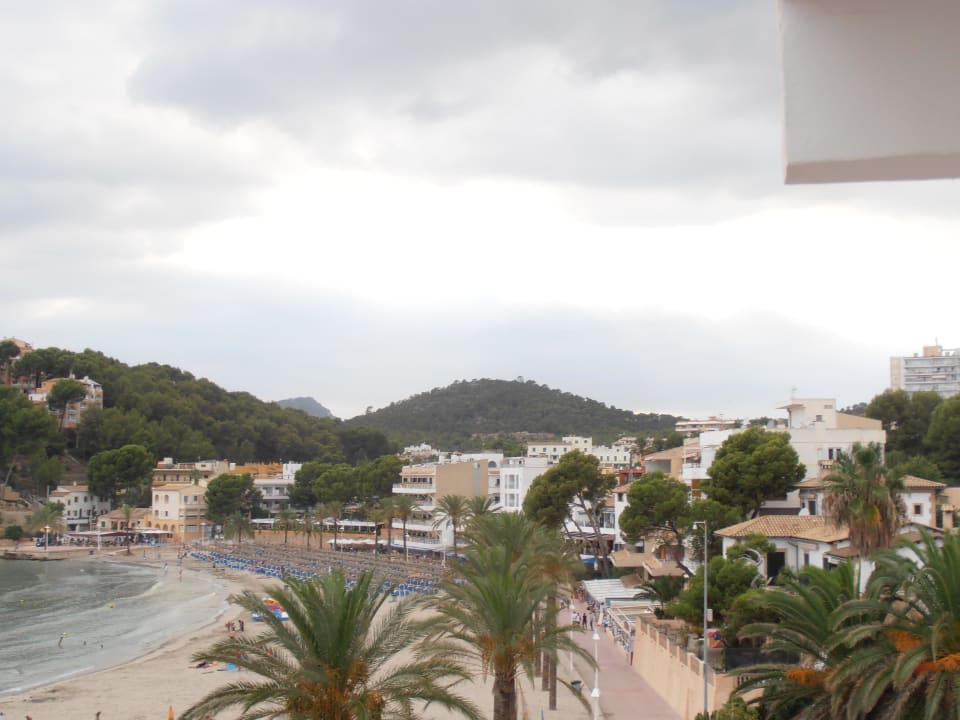 Seitlicher Blick vom Balkon Pension Maria Eugenia