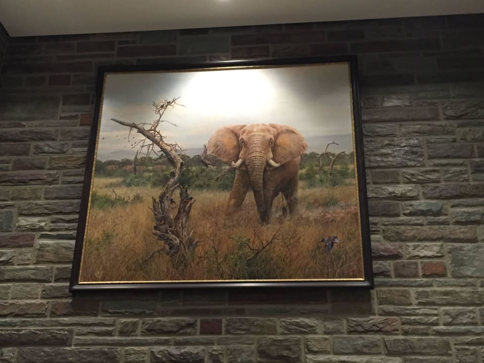 Auf der 'Afrika-Etage'...  Hotel Klostergut Jakobsberg