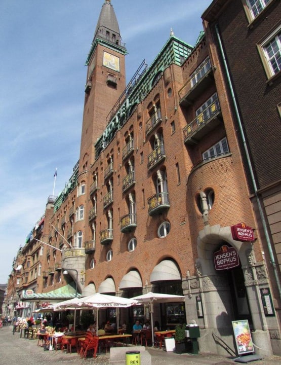 Walkway view Hotel Scandic Palace Copenhagen