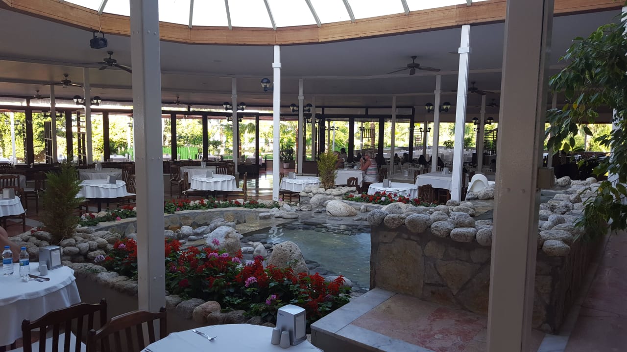 Der Brunnen im Restaurant wurde erneuert Club Tuana Fethiye