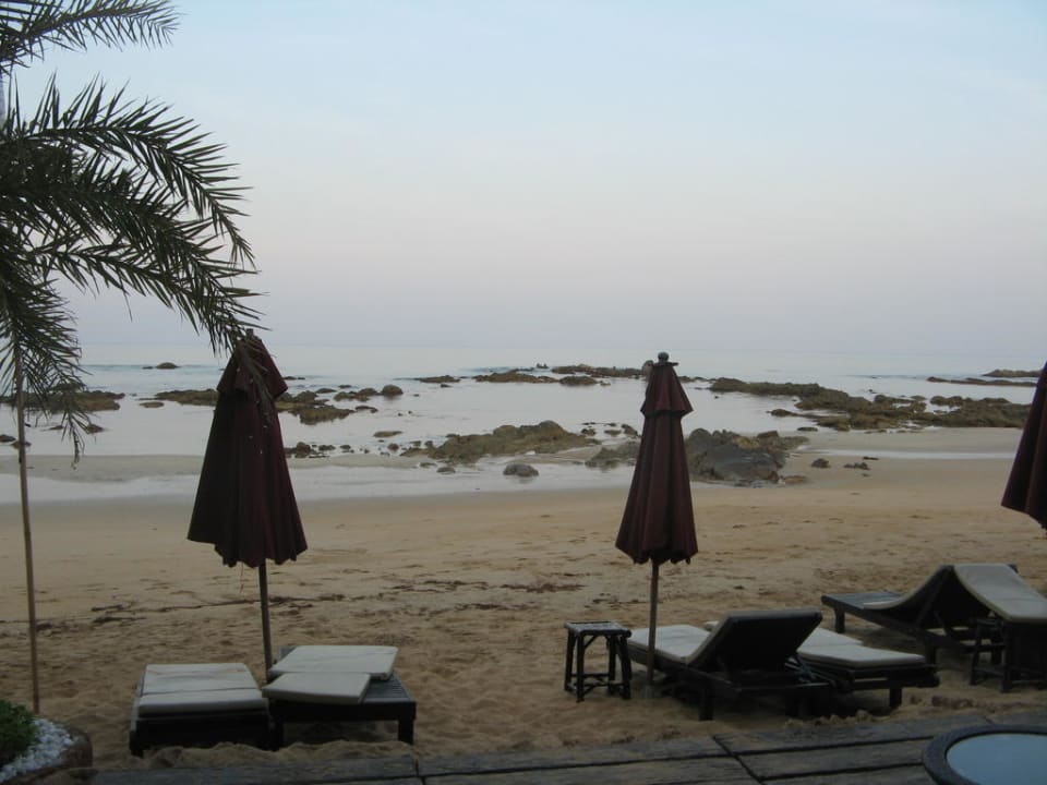 Blick vom Restaurant Ocean Breeze Resort