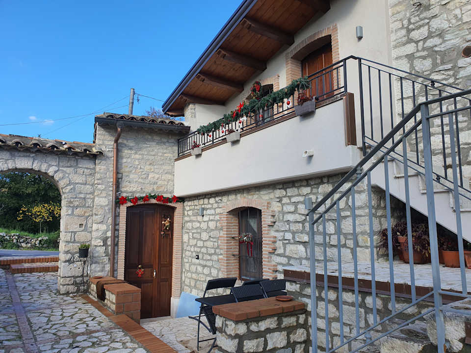 Außenansicht Pension La Maison Du Pont