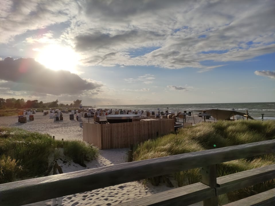 Ausblick Bretterbude Heiligenhafen