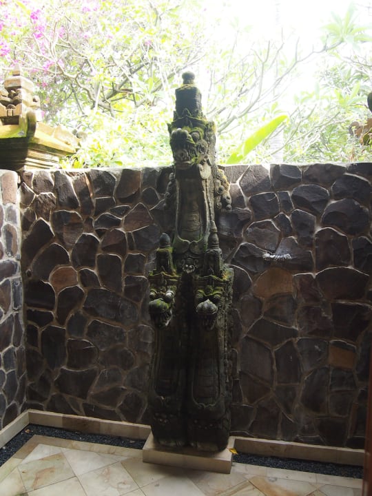 Unsere Außendusche Hotel Matahari Beach Resort & Spa