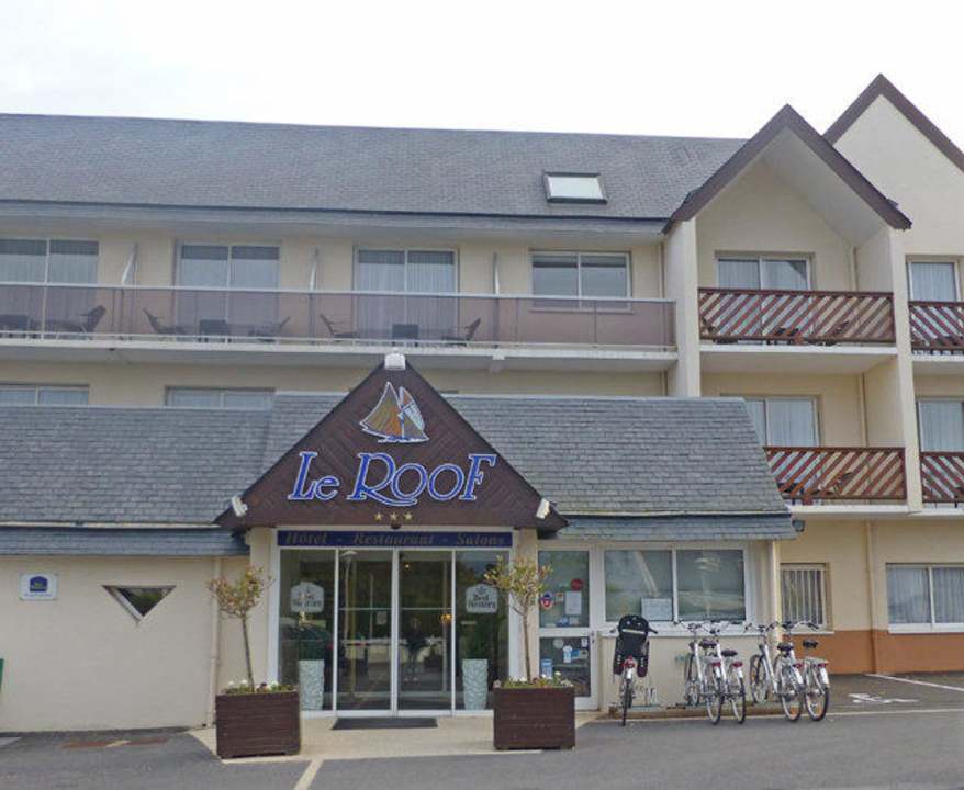 Hoteleingang Best Western Hotel Le Roof Vannes