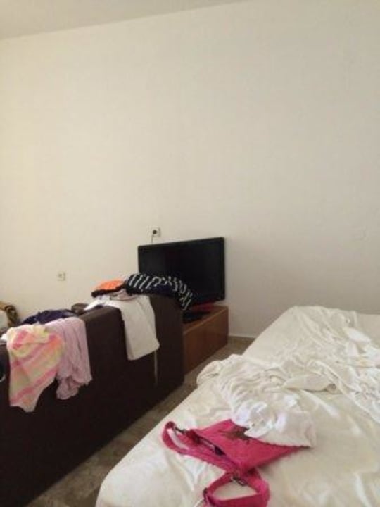 Sicht vom Bett Fodele Beach & Water Park Holiday Resort