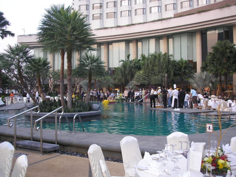 Poolanlage Shangri La Shangri-La Hotel, Bangkok