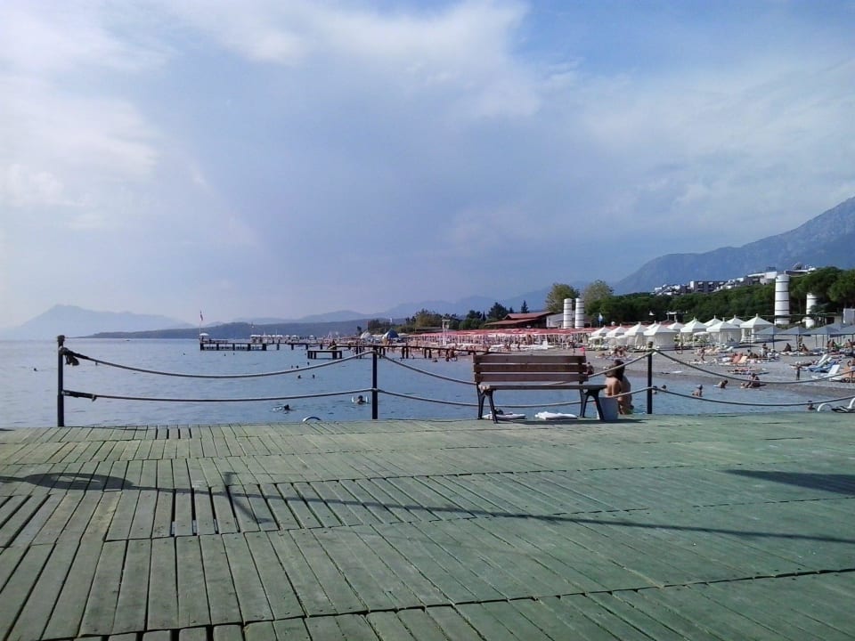 Blick vom Hotelsteg Le Jardin Resort