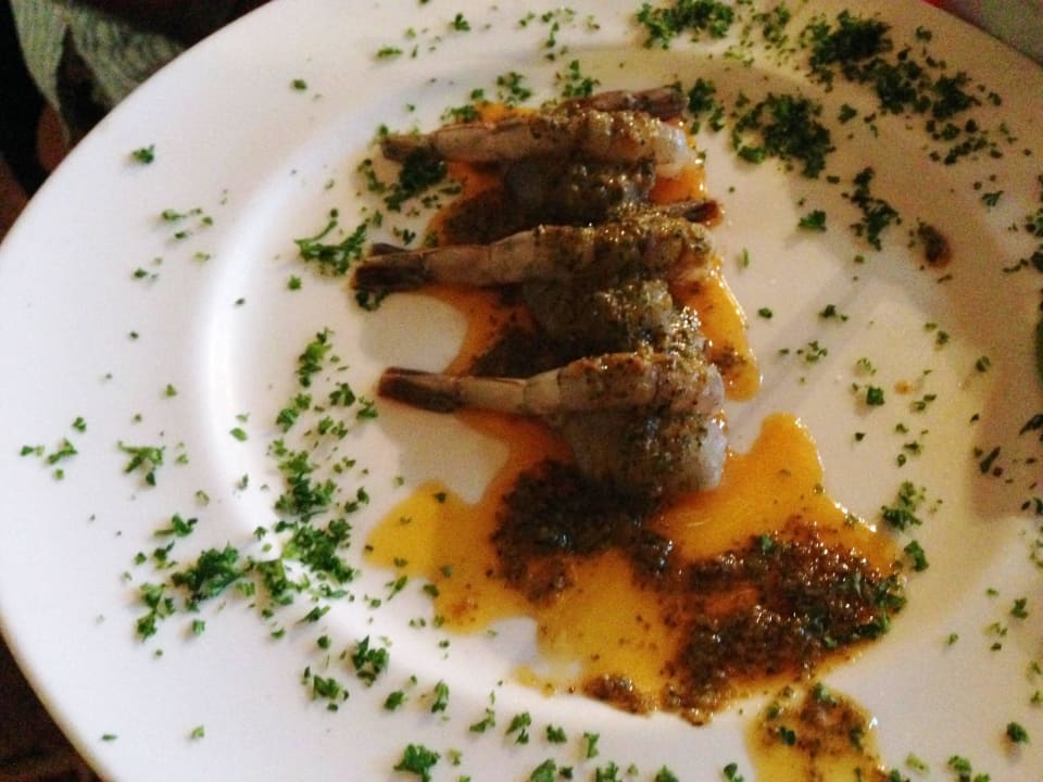 Scampi-Fondue im schweizer Restaurant Punta Cana Princess All Suites Resort & Spa