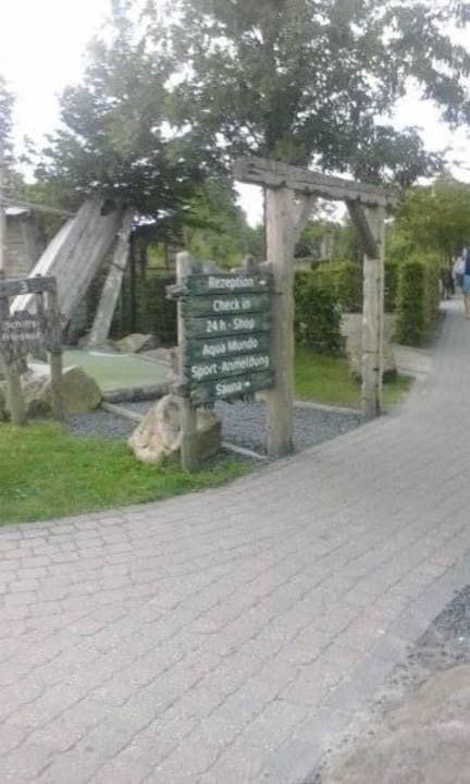 Wegweiser Center Parcs Park Nordseeküste