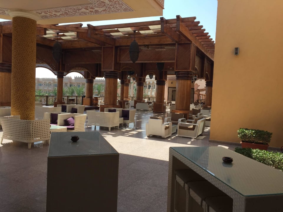 Empfangsterrasse Pickalbatros Palace Resort
