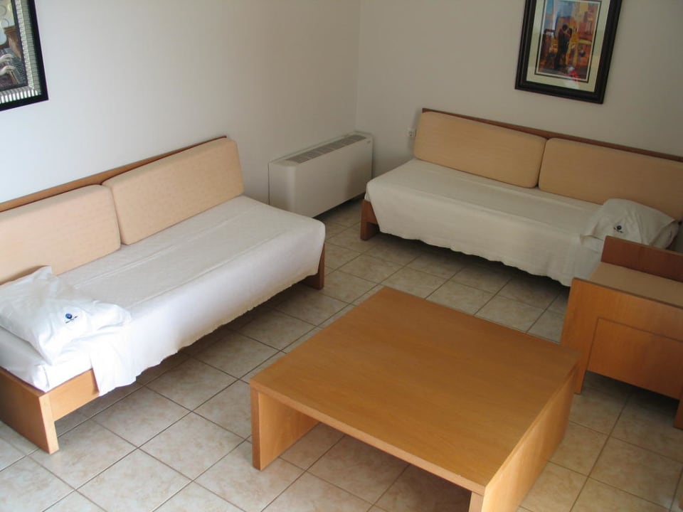 Pokój dzienny Hotel Solimar Aquamarine