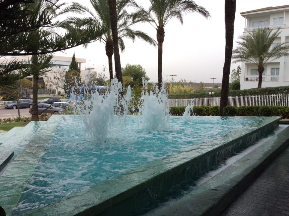 Vor dem Hotel Prinsotel La Dorada