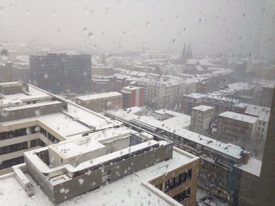 Ausblick vom 19.Stock! Motel One Hamburg-Alster