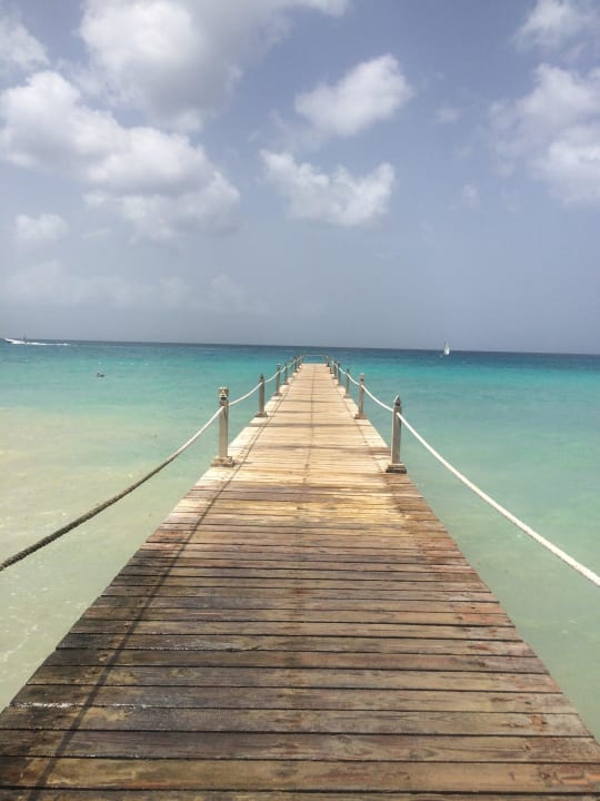 Steg am Strand, Wahnsinn! Hotel Viva Dominicus Palace by Wyndham-All Inclusive Resort