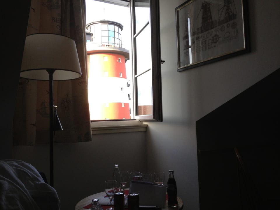 Blick vom Bett  Hotel Bell Rock Europa-Park