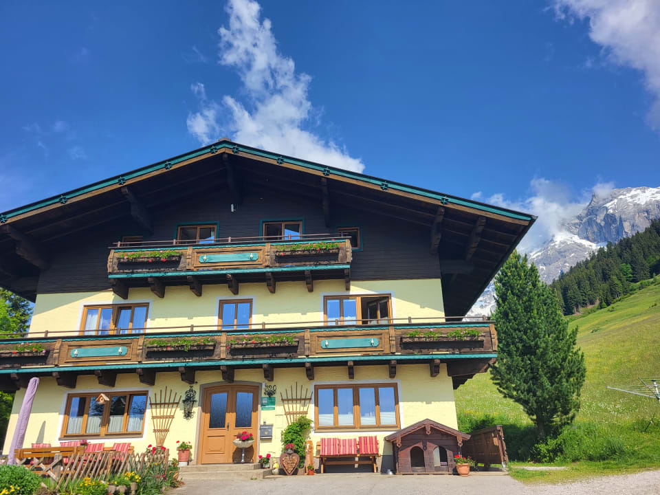 Außenansicht Ferienbauernhof Elmaugut