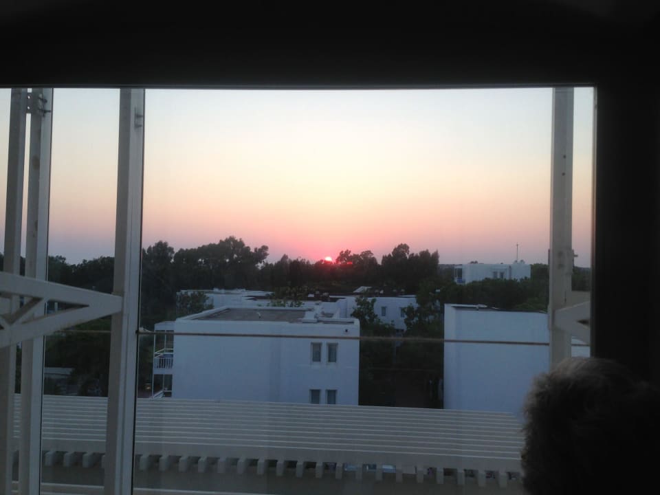Blick aus dem Aufzug Monachus Family Resort Sorgun