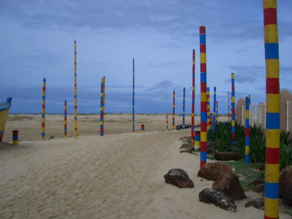 Weg zum Strand Hotel Riu Funana