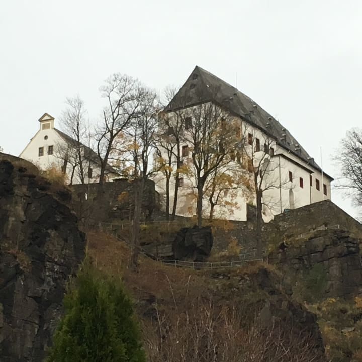 Ausblick Wolkensteiner Zughotel