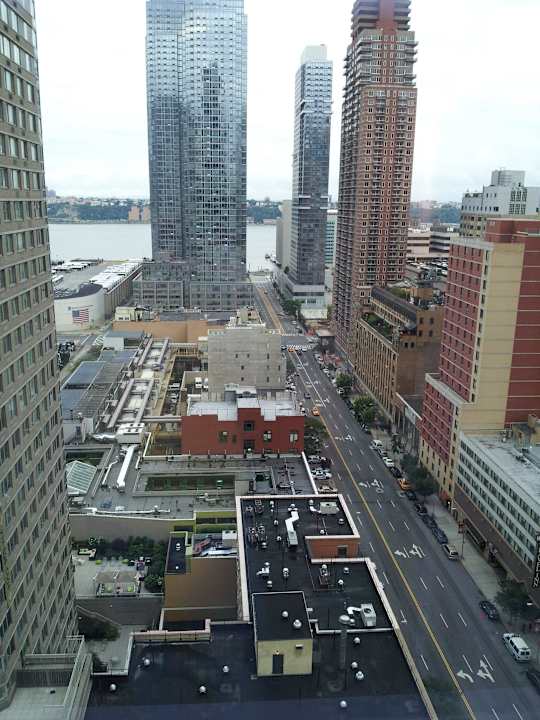 Sicht auf Hudson River YOTEL New York