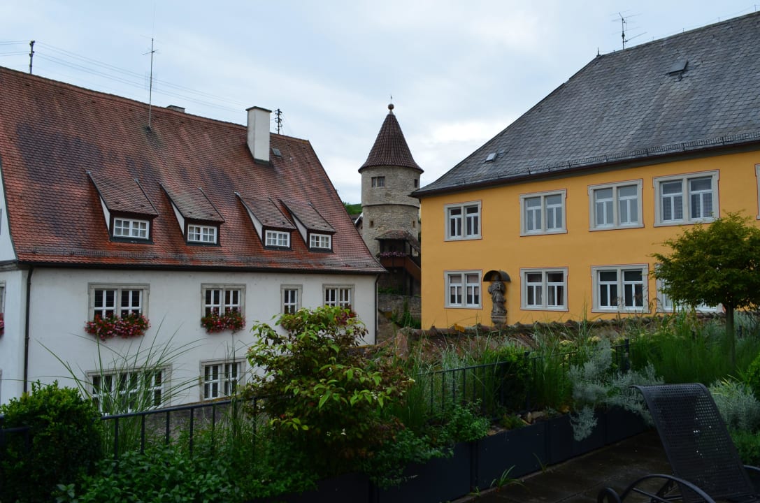 Der Blick von der Dachterrasse Hotel Meintzinger