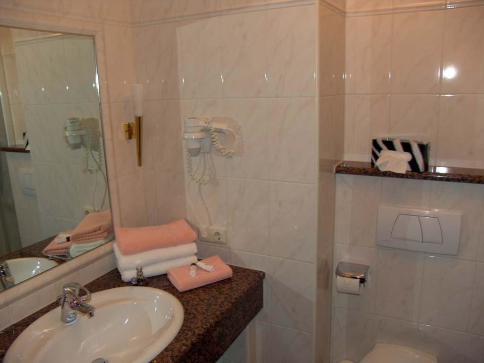 Badezimmer Hotel Bergknappenhof