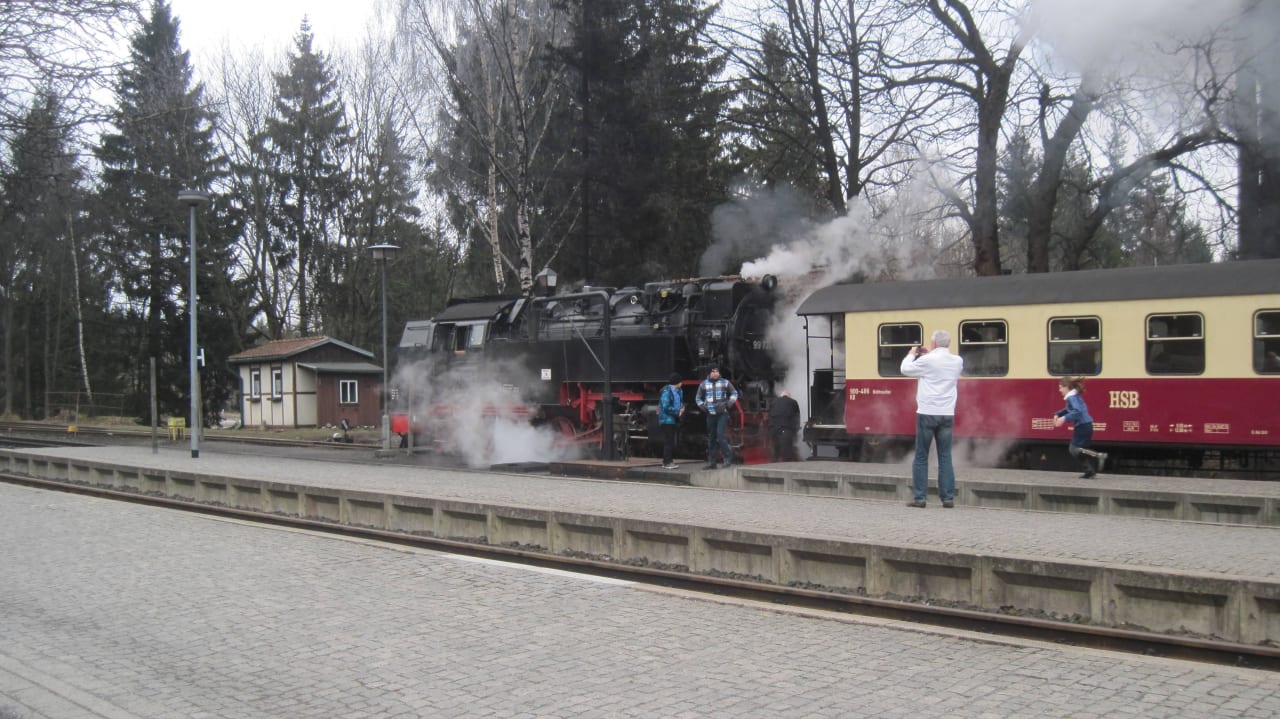 Dampfloks der HSB Hotel Der Kräuterhof