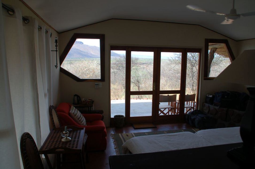 Blick nach draußen Hotel Waterberg Guestfarm Schneider