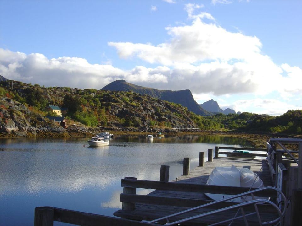 Ein schöner Sonntagmorgen Nyvagar Rorbuhotell