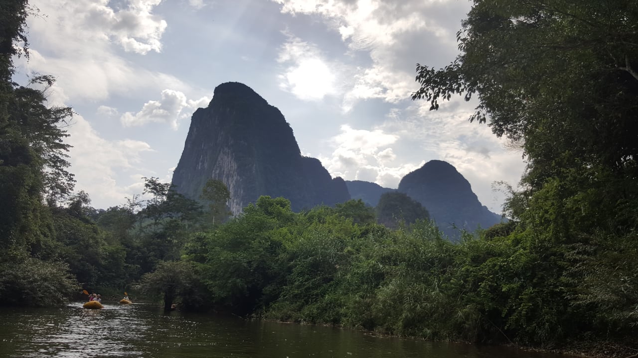 Ausblick Kanutour Elephant Hills