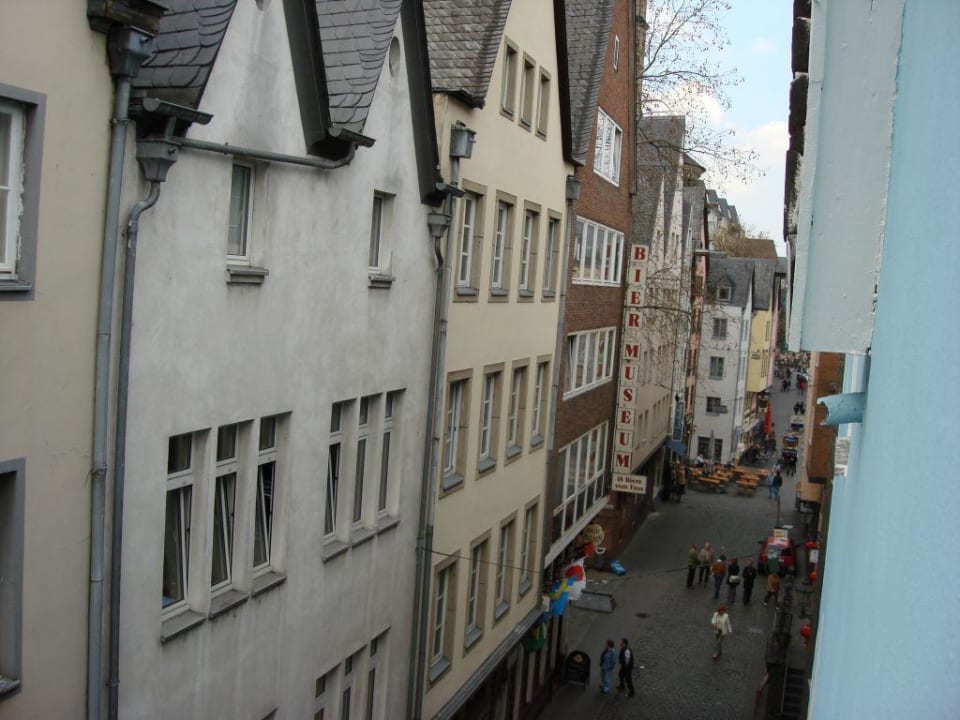 Ein Blick aus dem Fenster Hotel Löwenbräu