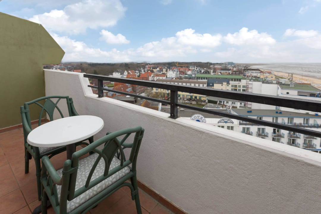 Whg. 120, Balkon Christiansen im Panoramahaus Duhnen