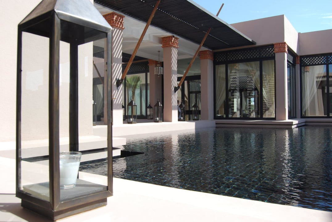 Eingangsbereich des Hotels Four Seasons Resort Marrakech