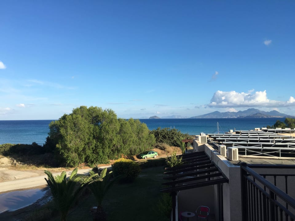 Blick vom Balkon Porto Bello Beach