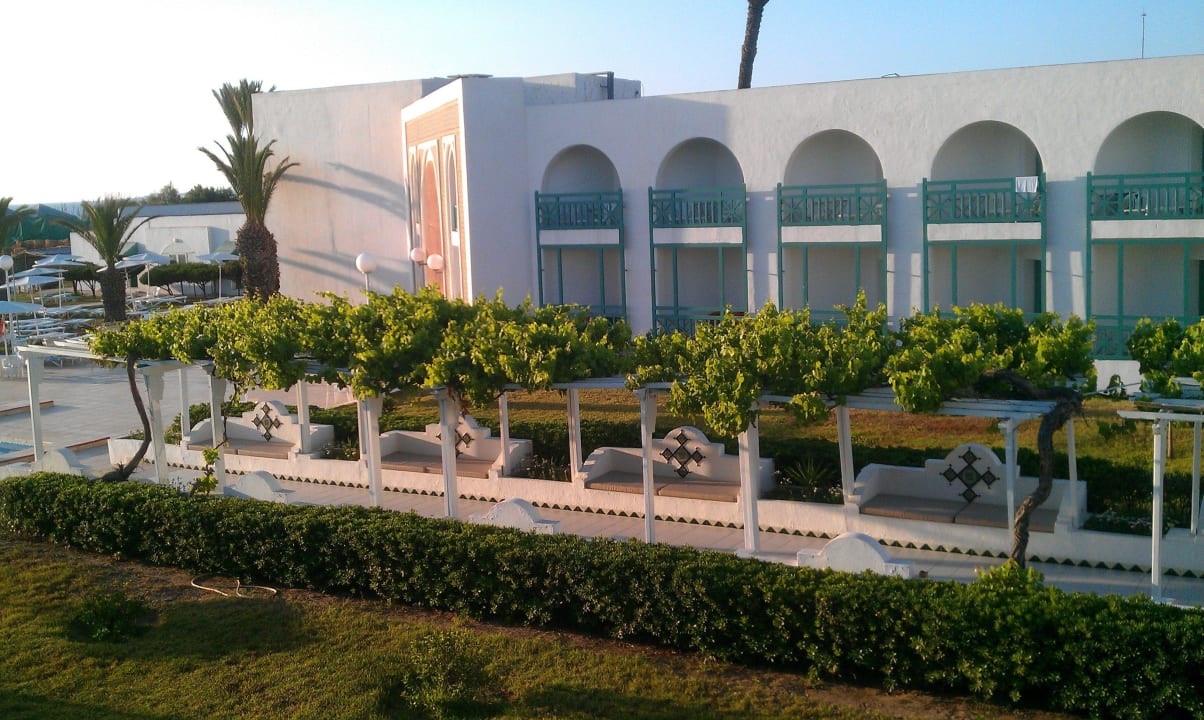 Eingang zum Pool Hotel El Mouradi Cap Mahdia
