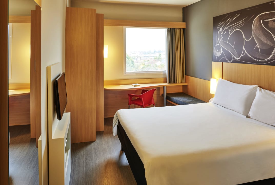 Chambre double coquelicot new Hotel Ibis Rennes Gare Sud