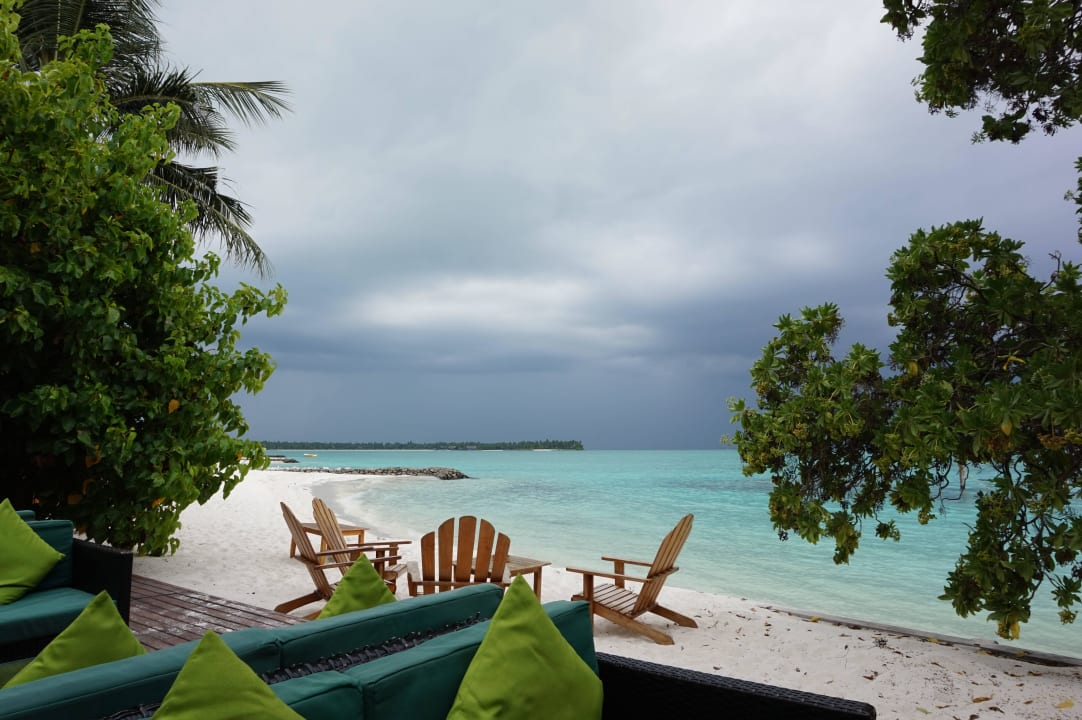 Ausblick von der Strandbar Summer Island Maldives