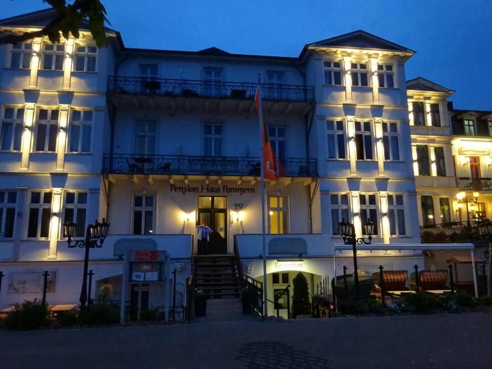Außenansicht Pension Haus Pommern
