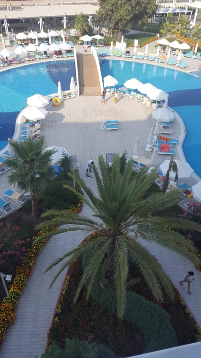 Aussicht vom balkon Diamond Premium Hotel & Spa