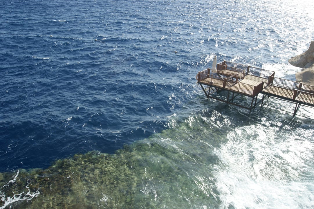 Steg mit Korallenriff The Grand Hotel Sharm El Sheikh
