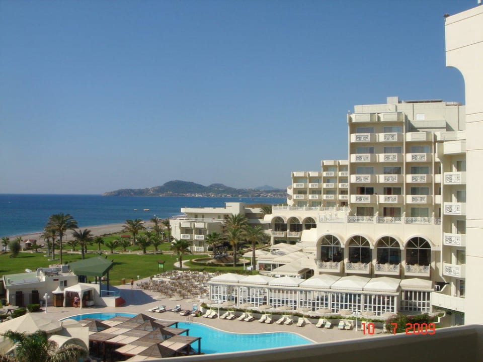 Vom Balkon aus gesehen Rodos Palladium Leisure & Wellness