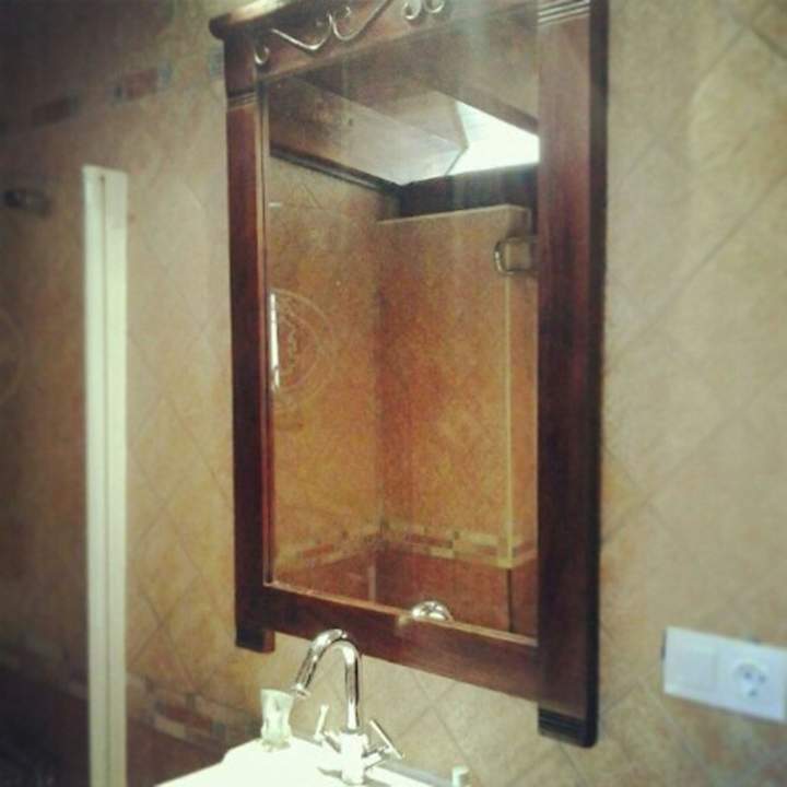 Detalle de un baño Alojamiento Rural Hacienda Mendoza