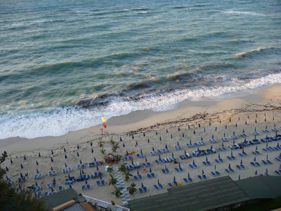 Ausblick zum Strand Aldiana Club Rocca Nettuno Calabria