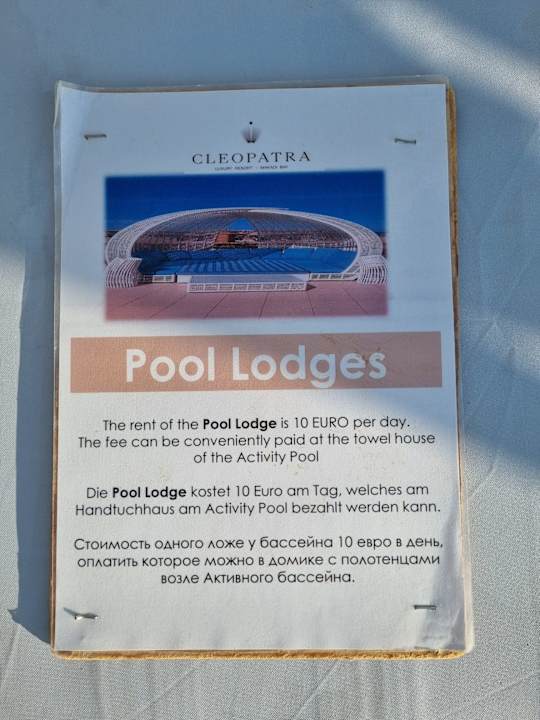 Pool Cleopatra Luxury Resort Makadi Bay