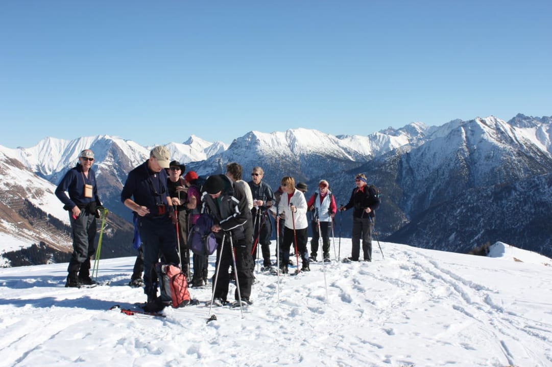 Schneeschuhwanderung Superior Wanderhotel Grüner Baum