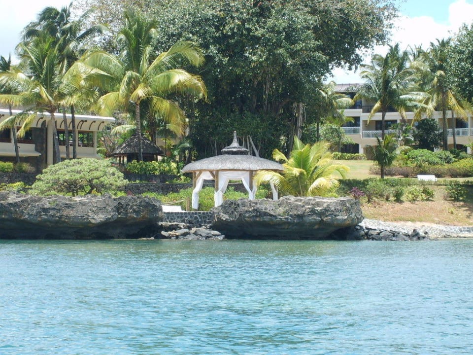 Ansicht vom Meer aus Maritim Resort & Spa Mauritius